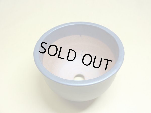 画像4: 伝市鉢 コウロ型艶消し黒4号 (4)