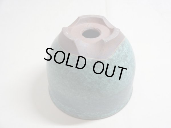 画像5: 伝市鉢 コウロ型青銅マット4号(15) (5)