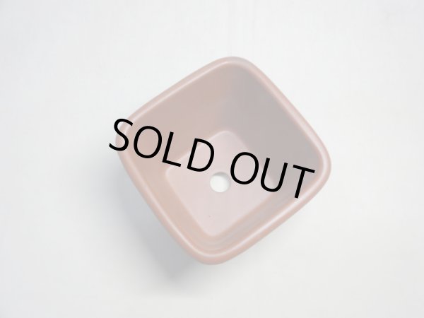 画像2: 3.5号/正角撫角ケンガイ/朱泥/文山 (2)