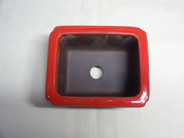 画像2: 3.5号/長角隅入/赤/文山 (2)