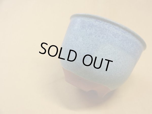 画像2: 伝市鉢 コウロ型青銅マット3.5号(9) (2)