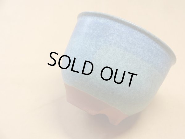 画像2: 伝市鉢 コウロ型青銅マット3.5号(13) (2)