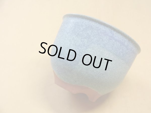 画像2: 伝市鉢 コウロ型青銅マット3.5号(12) (2)