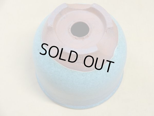 画像5: 伝市鉢 コウロ型青銅マット3.5号(8) (5)