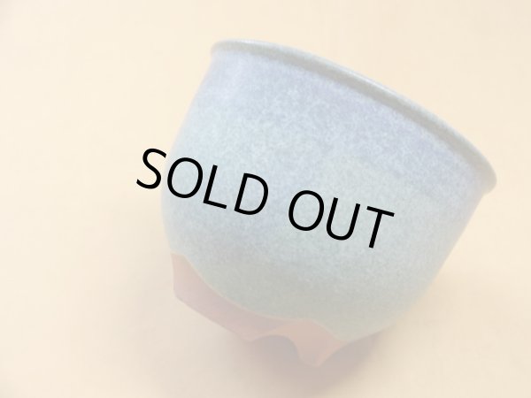 画像2: 伝市鉢 コウロ型青銅マット3.5号(15) (2)