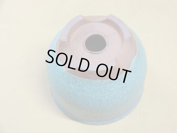 画像5: 伝市鉢 コウロ型青銅マット3.5号(15) (5)