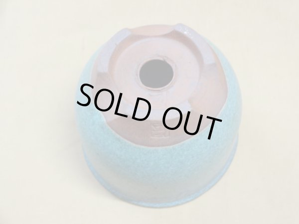 画像5: 伝市鉢 コウロ型青銅マット3.5号(14) (5)