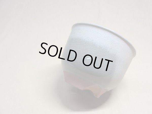 画像2: 伝市鉢 コウロ型天然土灰釉3.5号(8) (2)