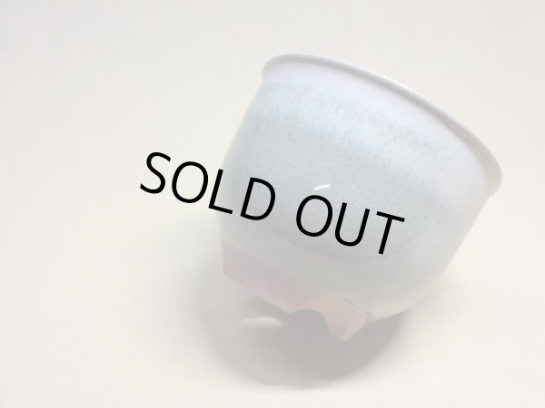 画像2: 伝市鉢 コウロ型天然土灰釉3.5号(9) (2)