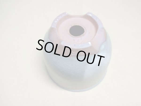 画像5: 伝市鉢 コウロ型天然土灰釉3.5号(1) (5)