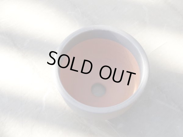 画像2: 伝市鉢 コウロ型黒化粧3号 (2)