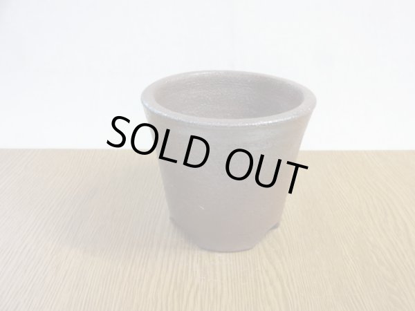 画像2: 伝市鉢 のぼり窯大道鉢3.5号(4) (2)