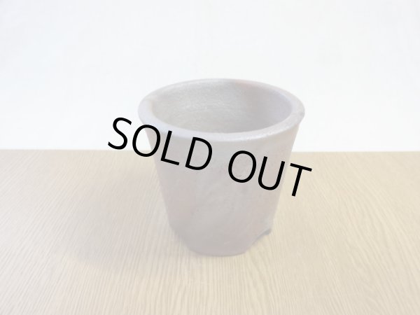 画像2: 伝市鉢 のぼり窯大道鉢3.5号(7) (2)