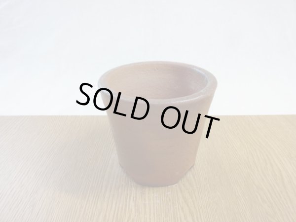 画像2: 伝市鉢 のぼり窯大道鉢3.5号(12) (2)