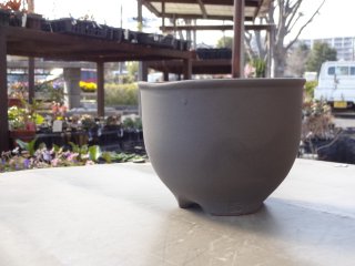 八方青花亭台楼高足鉢 盆栽鉢 植木鉢 多肉植物鉢 小品盆栽鉢 山野草鉢 ミニ鉢、盆栽鉢、山野草鉢(今岡町です)
