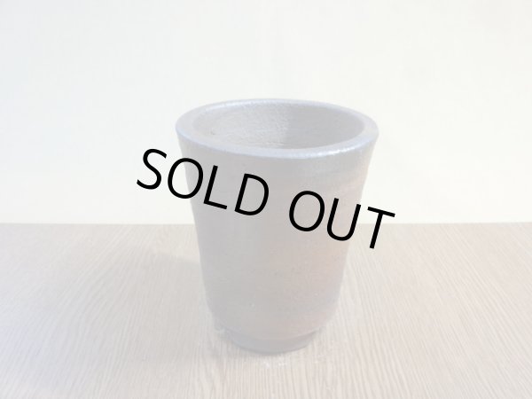 画像2: 伝市鉢 のぼり窯シャジン鉢3.5号(15) (2)