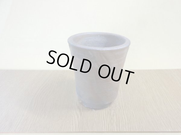 画像2: 伝市鉢 のぼり窯シャジン鉢3.5号(3) (2)