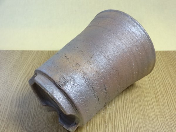 画像6: 伝市鉢 のぼり窯シャジン鉢4号(1) (6)