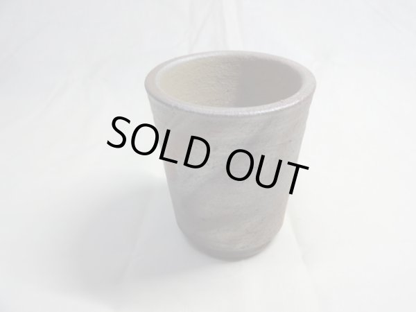 画像2: 伝市鉢 のぼり窯シャジン鉢3.5号(20) (2)