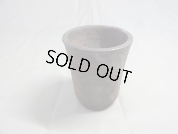 画像2: 伝市鉢 のぼり窯シャジン鉢3.5号(17) (2)