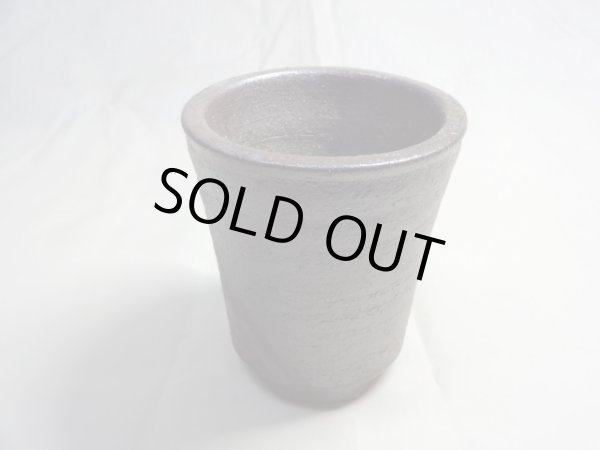 画像2: 伝市鉢 のぼり窯シャジン鉢3.5号(24) (2)