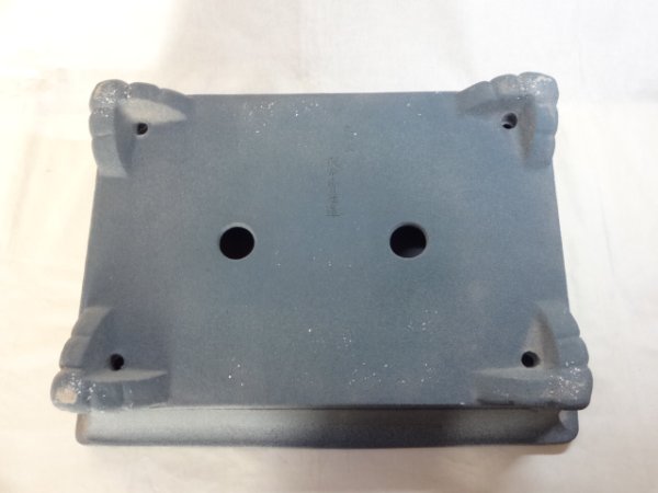 画像3: 16号 緑サビ長角足付 (3)