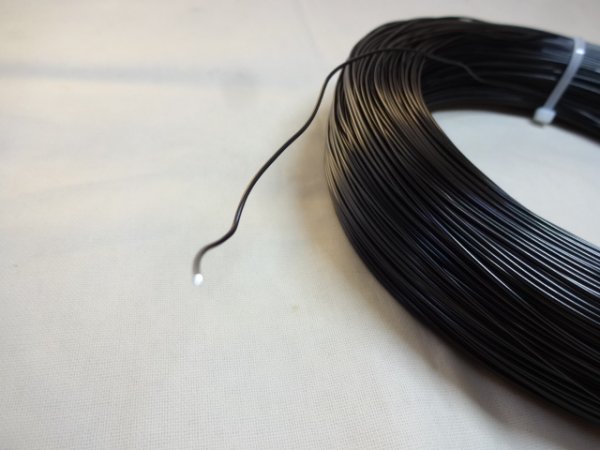 画像2: アルミ線(黒)500g 1.0mm (2)
