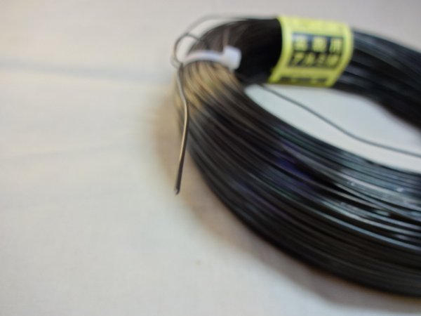画像2: アルミ線(黒)500g 0.8mm (2)