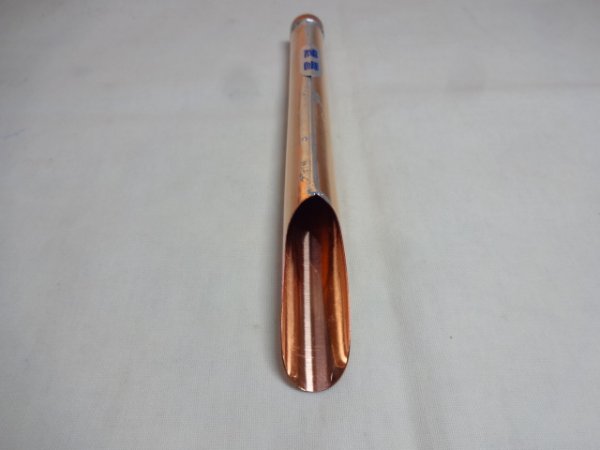 画像3: 手作り銅製小品用土入れ(スリム) (3)