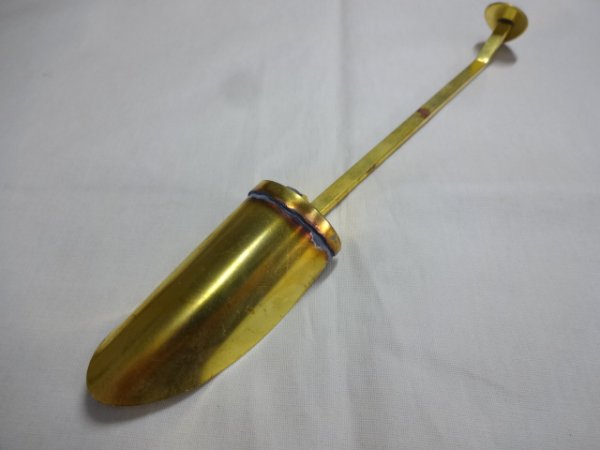 画像3: 真鍮古典植物用土入 コテ付 (3)