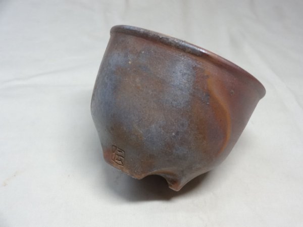 画像1: 伝市鉢 のぼり窯コウロ型3号(8) (1)