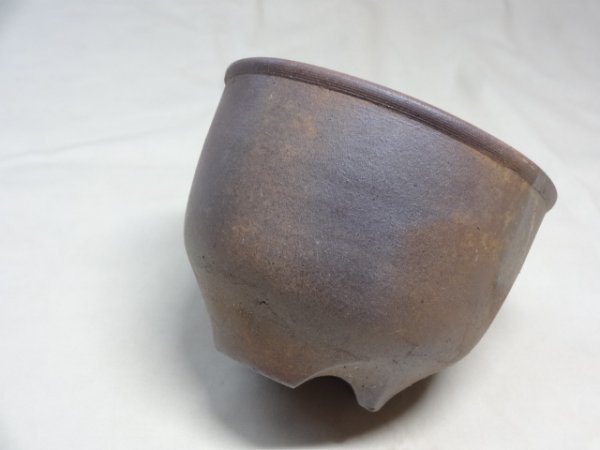 画像3:  伝市鉢 のぼり窯コウロ型3号(5) (3)