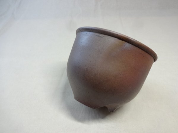 画像3:  伝市鉢 のぼり窯コウロ型3.5号(1) (3)