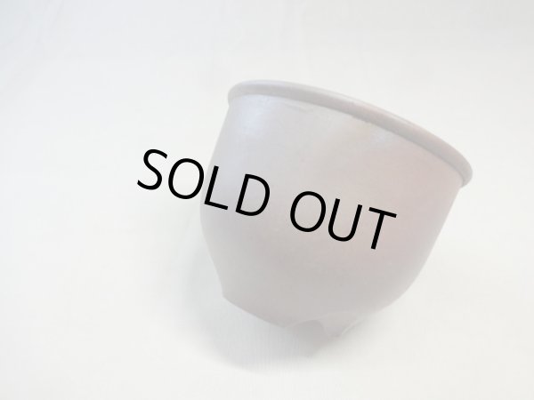 画像3:  伝市鉢 のぼり窯コウロ型3.5号(1) (3)