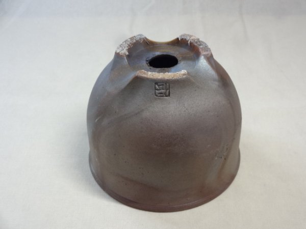 画像5: 伝市鉢 のぼり窯コウロ型4号(2) (5)