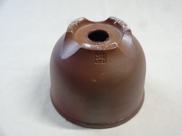 画像5: 伝市鉢 のぼり窯コウロ型3.5号(7) (5)