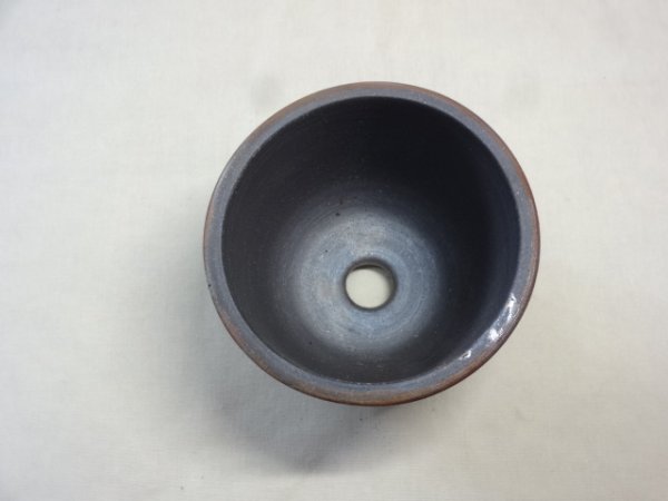 画像4: 伝市鉢 のぼり窯コウロ型3.5号(4) (4)