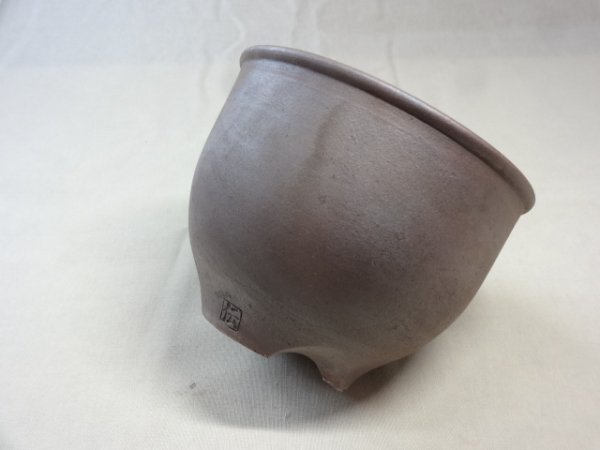 画像1: 伝市鉢 のぼり窯コウロ型4号(5) (1)
