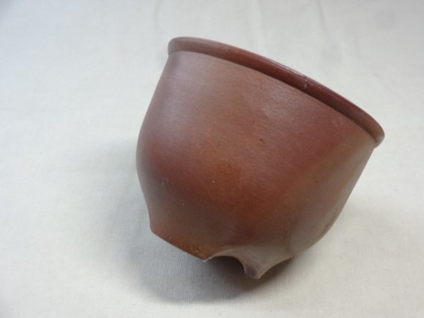 画像2: 伝市鉢 のぼり窯コウロ型3.5号(7) (2)