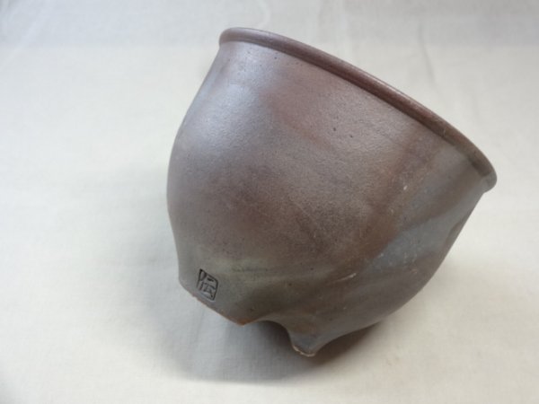 画像1: 伝市鉢 のぼり窯コウロ型4号(2) (1)