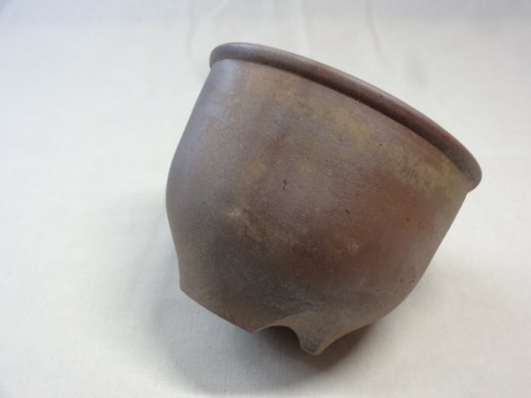 画像2: 伝市鉢 のぼり窯コウロ型3.5号(8) (2)