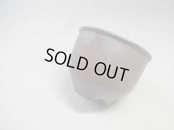 画像2:  伝市鉢 のぼり窯コウロ型3.5号(1) (2)