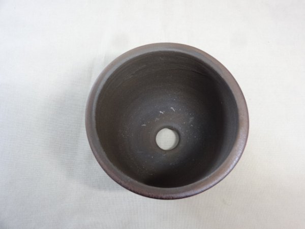 画像4: 伝市鉢 のぼり窯コウロ型3.5号(2) (4)