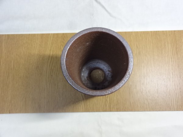 画像4: 伝市鉢 のぼり窯シャジン鉢4号(17) (4)