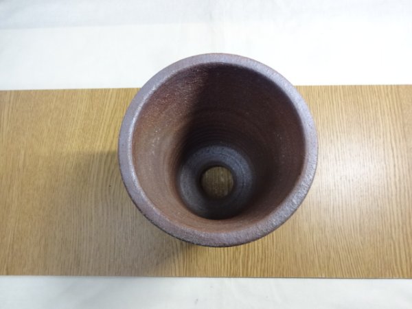 画像4: 伝市鉢 のぼり窯シャジン鉢4号(22) (4)