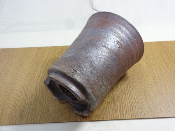 画像6: 伝市鉢 のぼり窯シャジン鉢4号(18) (6)