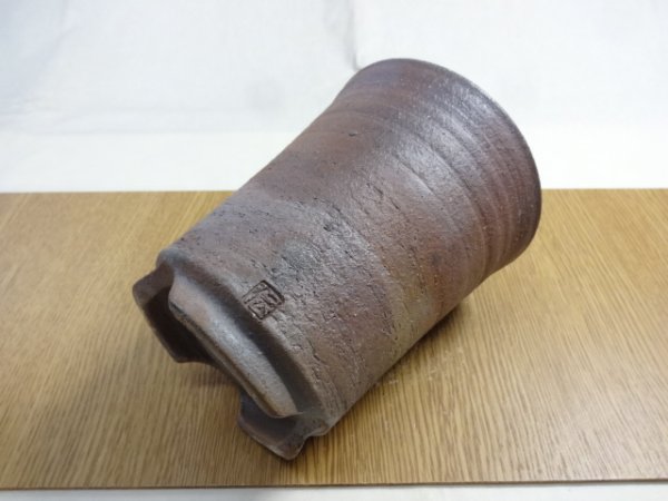 画像6: 伝市鉢 のぼり窯シャジン鉢4号(22) (6)