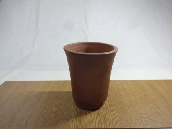 画像1: 伝市鉢 のぼり窯シャジン鉢4号(20) (1)